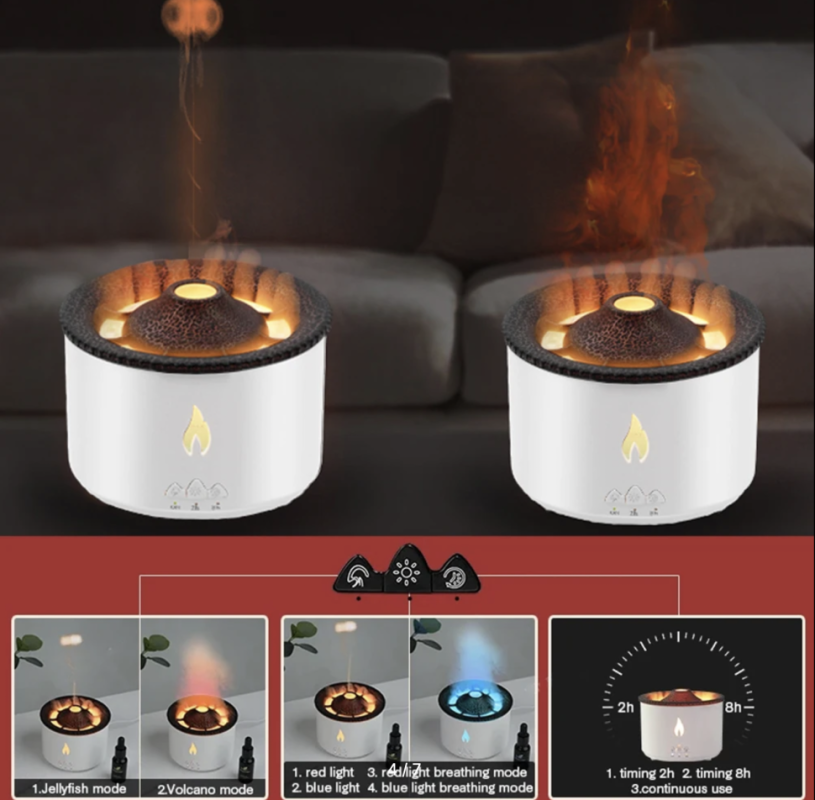 Увлажнитель вулкан белый Увлажнитель вулкан белый