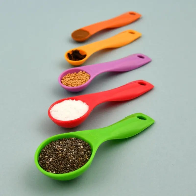 Мерные ложки набор 5 шт объемы Мерные ложки набор 5 шт объемы