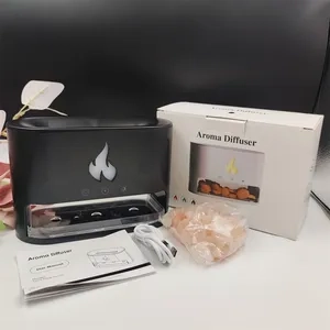 Увлажнитель воздуха с эффектом пламени и с соляными кристаллами (цвет в ассортименте) Увлажнитель воздуха с эффектом пламени и с соляными кристаллами (цвет в ассортименте)