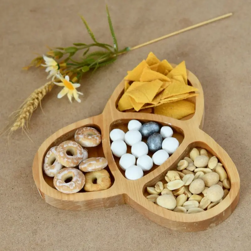 Менажница Молекула 4 секции Менажница Молекула 4 секции