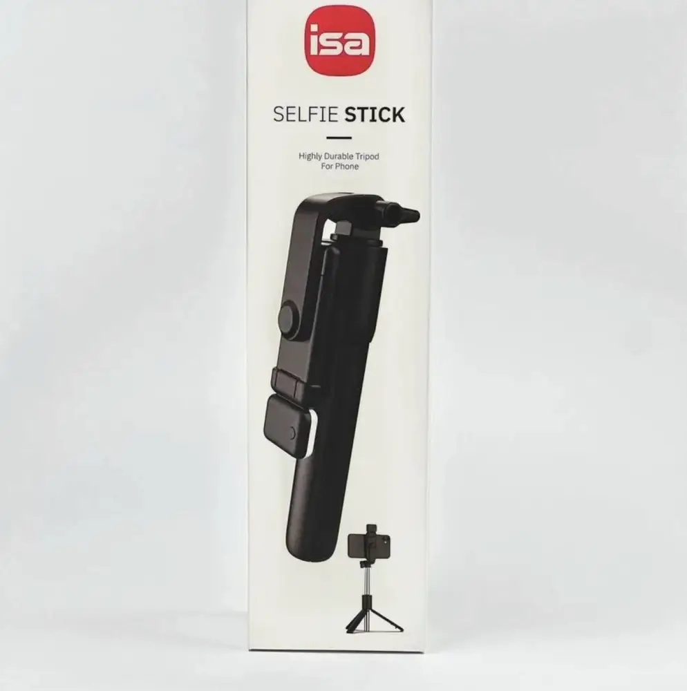 Селфи-палка монопод с Bluetooth пультом и LED подсветкой Селфи-палка монопод с Bluetooth пультом и LED подсветкой