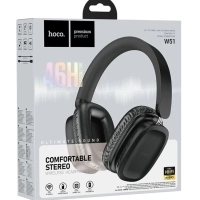Наушники с микрофоном W51 черные