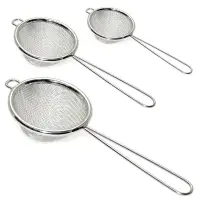 Сито набор 3 шт диаметр 7см 8см 9см Сито набор 3 шт диаметр 7см 8см 9см