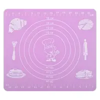 Коврик кулинарный силиконовый с разметкой 29х26 см (ассортимент) Коврик кулинарный силиконовый с разметкой 29х26 см (ассортимент)