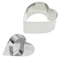 Кулинарная форма "Сердце" с крышкой-прессом Кулинарная форма "Сердце" с крышкой-прессом