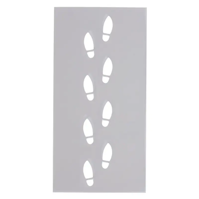 Трафарет для выпечки Следы Трафарет для выпечки Следы