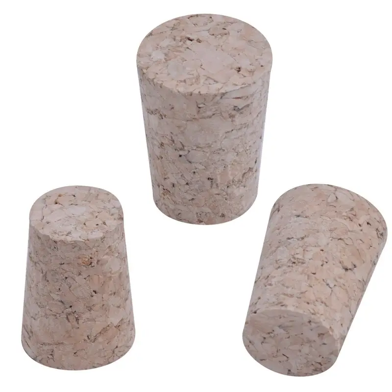 Пробка для бутылок Натуральная 2 шт Пробка для бутылок Натуральная 2 шт