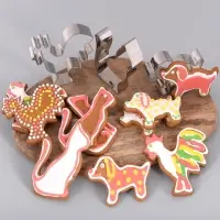 Форма для печенья, набор 3 шт, "Домашние питомцы"