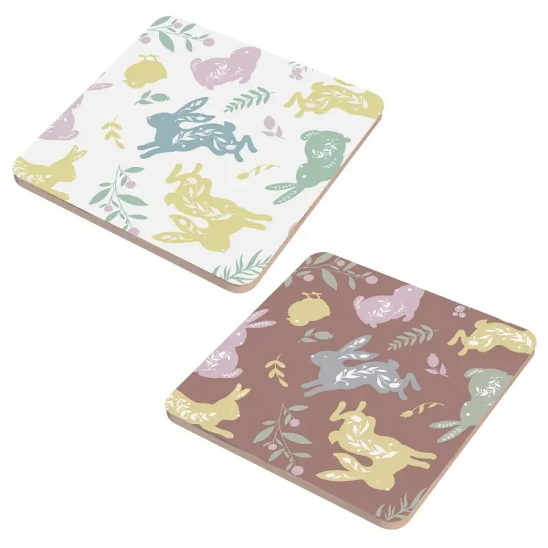 Подставка под горячее Пасхальные зайцы 14х14 см (ассортимент) Подставка под горячее Пасхальные зайцы 14х14 см (ассортимент)