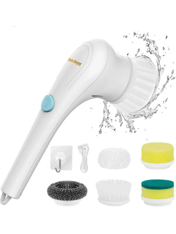 Многофункциональная электрическая щетка для чистки 5в1 Многофункциональная электрическая щетка для чистки 5в1