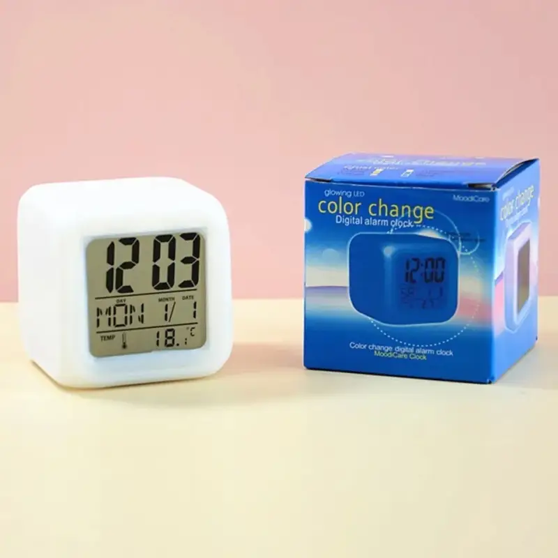 Часы будильник с подсветкой Часы будильник с подсветкой