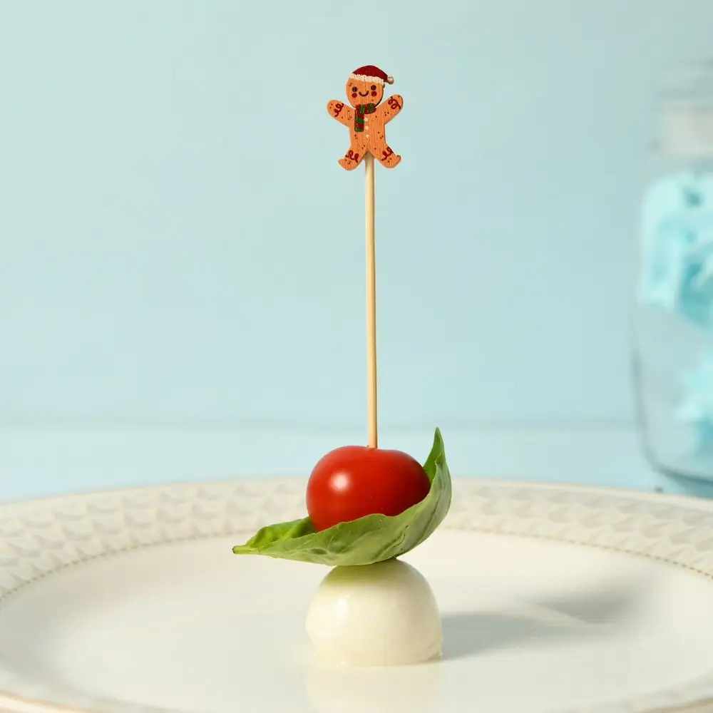 Шпажки для канапе Пряничный человечек 20 шт Шпажки для канапе Пряничный человечек 20 шт