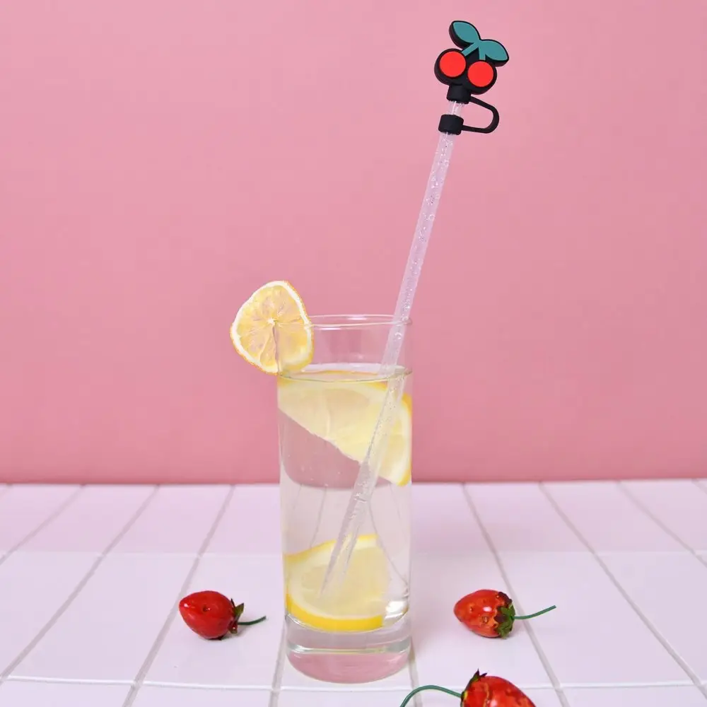 Колпачки для коктейльных трубочек Фруктик 4 шт Колпачки для коктейльных трубочек Фруктик 4 шт