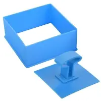 Кулинарная форма "Квадрат" с крышкой-прессом