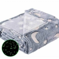 Светящийся детский плед (цвет в ассортименте) Светящийся детский плед (цвет в ассортименте)