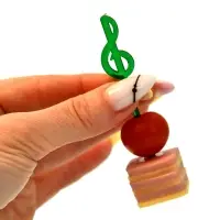 Шпажки для канапе Скрипичный ключ 20 шт Шпажки для канапе Скрипичный ключ 20 шт