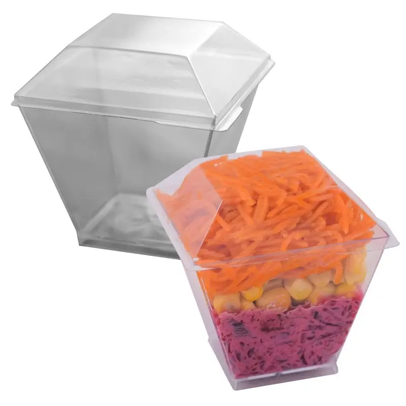 Посуда для фуршета набор 4 шт Пагода Посуда для фуршета набор 4 шт Пагода