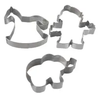 Форма для печенья, набор 3 шт, "Цирк"