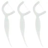 Зубочистки флоссеры с зубной нитью 50 шт Зубочистки флоссеры с зубной нитью 50 шт