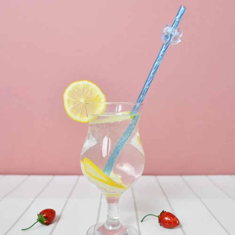 Трубочки для коктейля Бантики 4 шт Трубочки для коктейля Бантики 4 шт