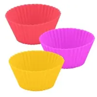 Формы для выпечки силиконовые, набор 6 шт, "Круг"