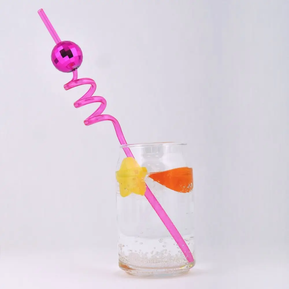 Трубочки для коктейля Шарики 4 шт (ассортимент) Трубочки для коктейля Шарики 4 шт (ассортимент)