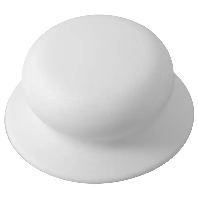 Ручка для крышки с саморезом белая 6 см Ручка для крышки с саморезом белая 6 см