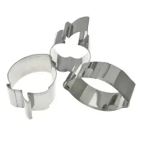 Форма для выпечки "Фрукты", набор 3 шт Форма для выпечки "Фрукты", набор 3 шт