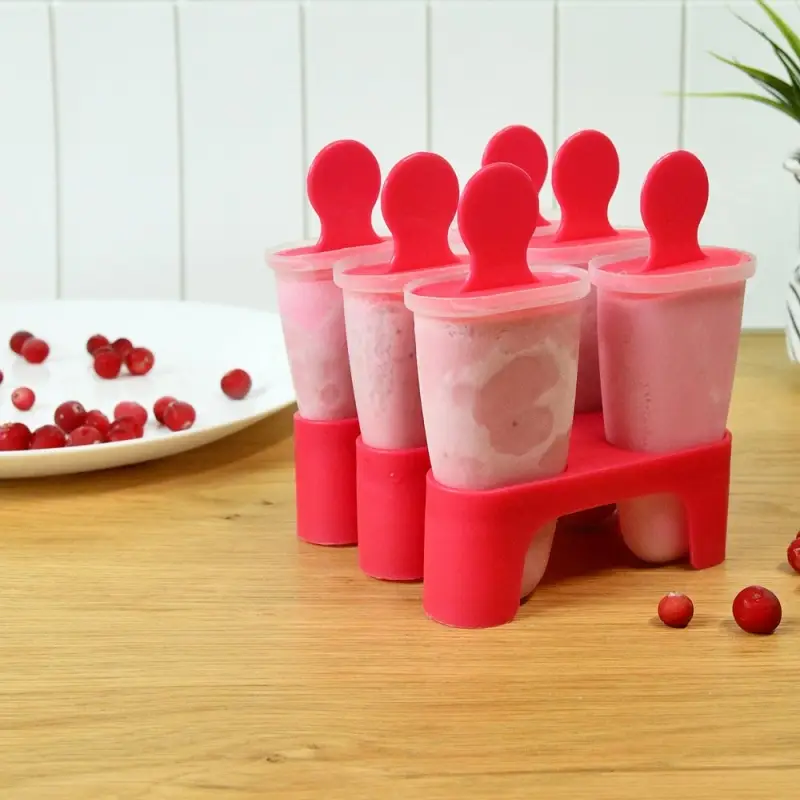 Формы для мороженого с подставкой Свити 6 шт