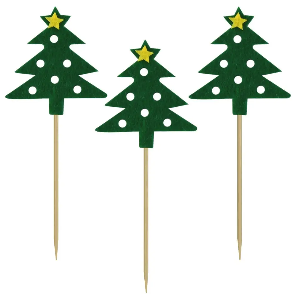 Топпер для украшения Новогоднее чудо набор 3 шт Топпер для украшения Новогоднее чудо набор 3 шт