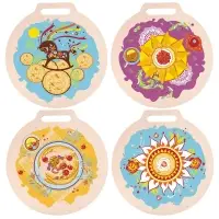 Доска разделочная Широкая Масленица 26см