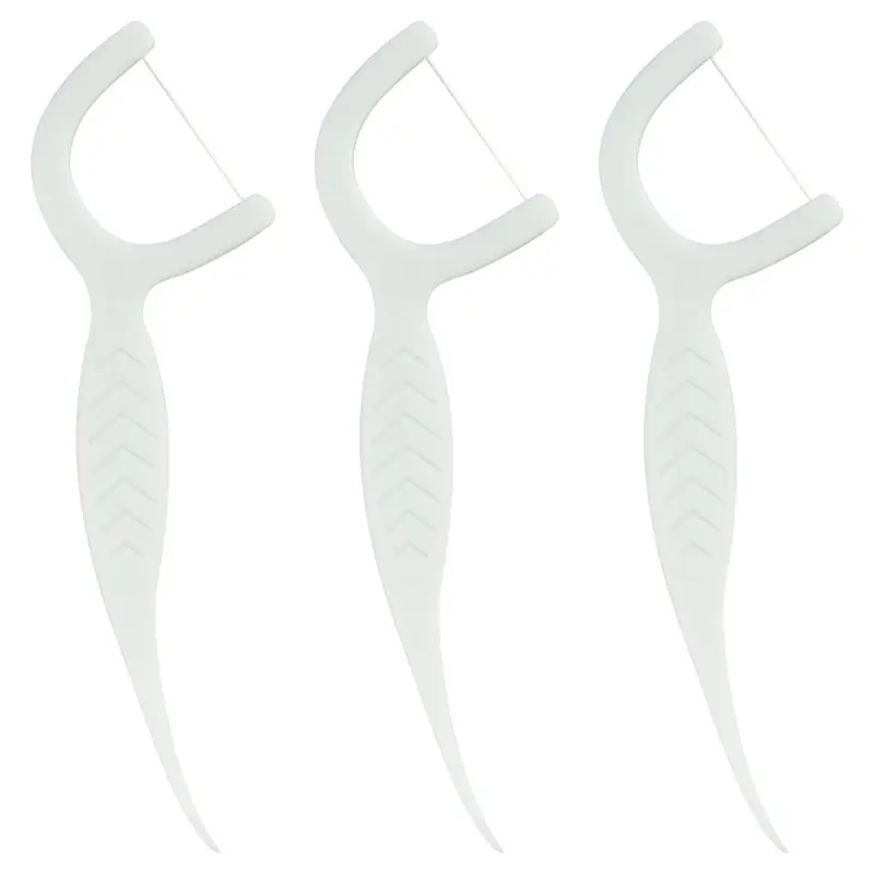 Зубочистки флоссеры с зубной нитью 50 шт Зубочистки флоссеры с зубной нитью 50 шт