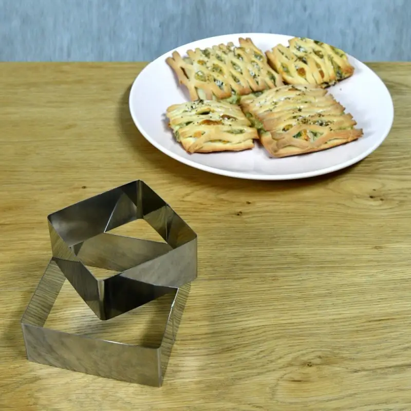 Форма для выпечки "Квадрат", набор 2 шт