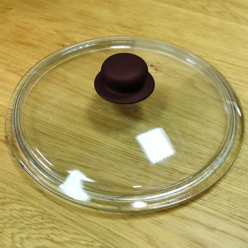 Ручка для крышки с саморезом коричневая диаметр 6 см Ручка для крышки с саморезом коричневая диаметр 6 см