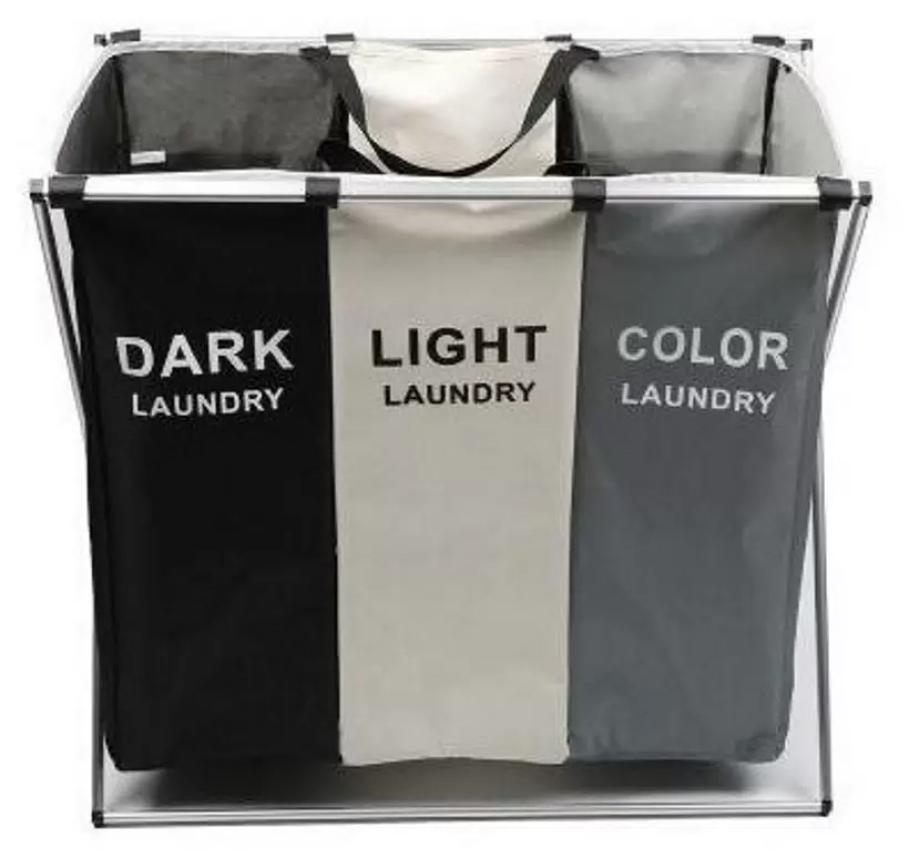 Корзина для белья с сортировкой по цвету Корзина для белья с сортировкой по цвету