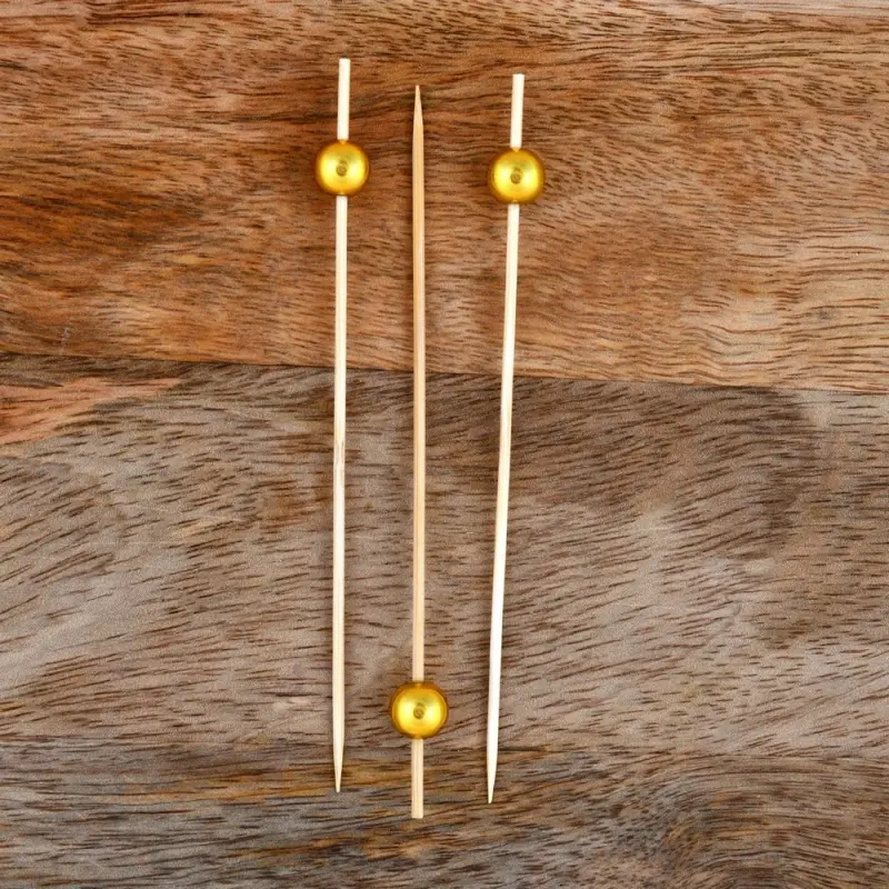 Шпажки для канапе Бусинки 24 шт