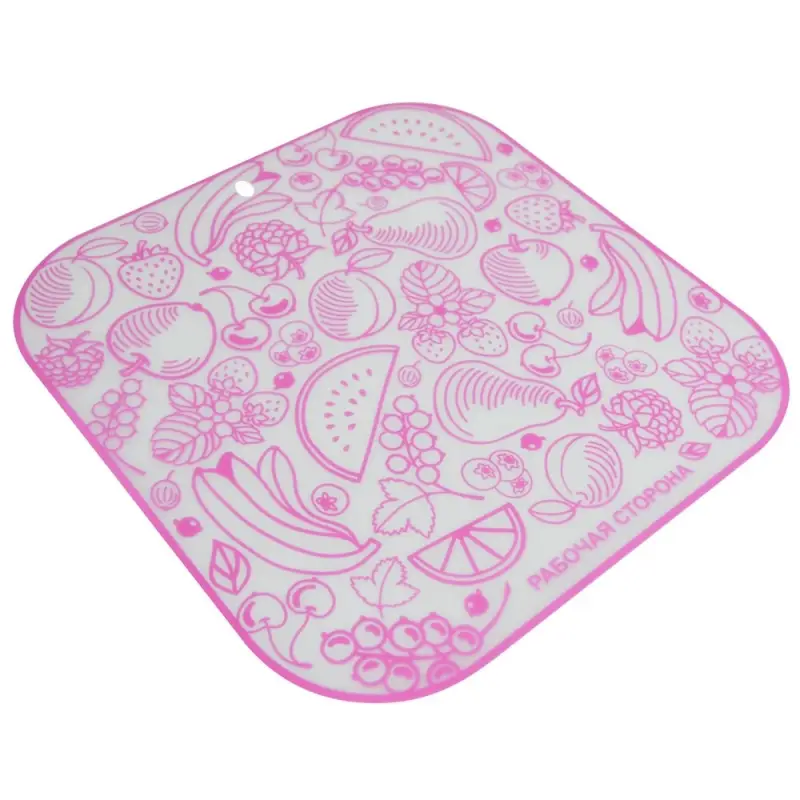 Доска разделочная Фрукты 28х28 см Доска разделочная Фрукты 28х28 см