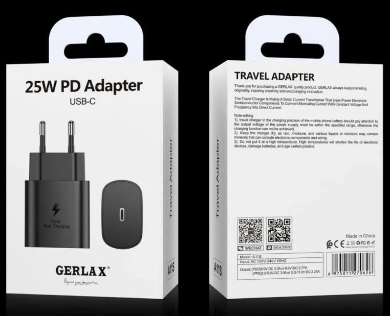 Зарядное устройство для Samsung 25W Зарядное устройство для Samsung 25W