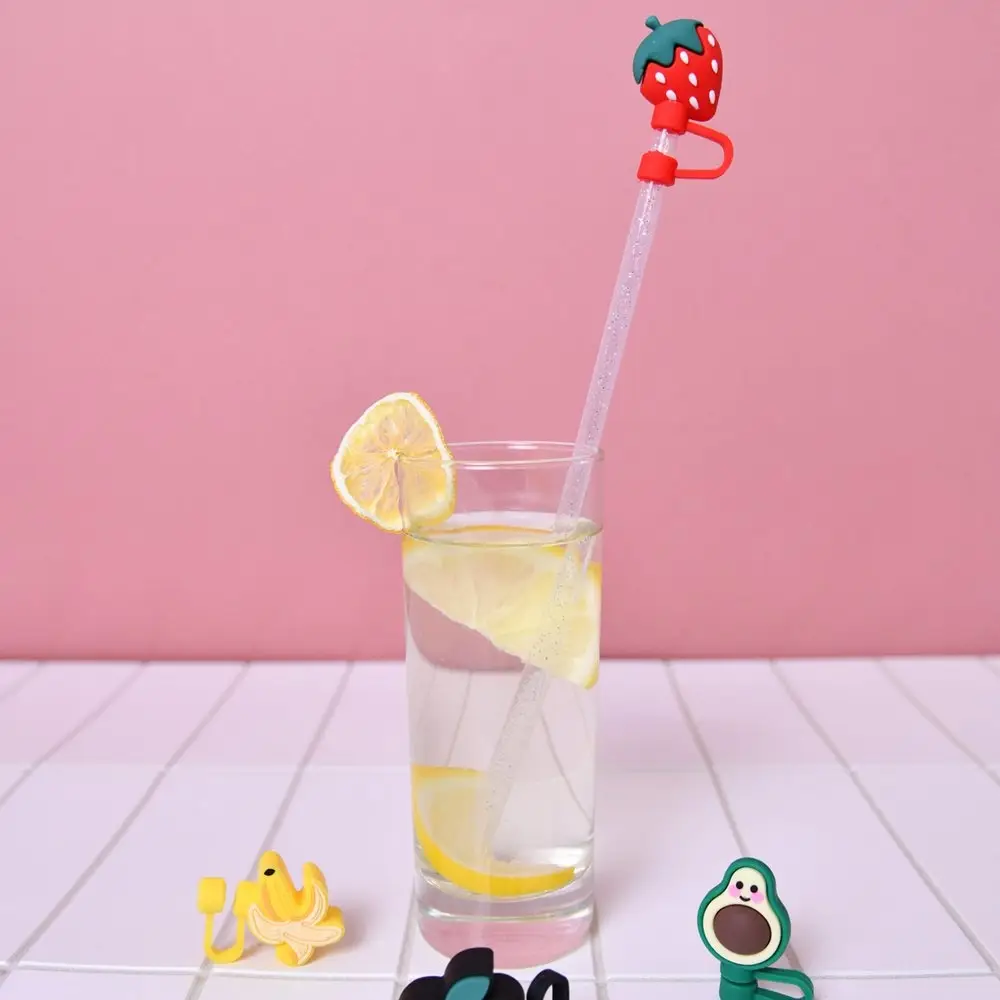 Колпачки для коктейльных трубочек Фруктик 4 шт Колпачки для коктейльных трубочек Фруктик 4 шт