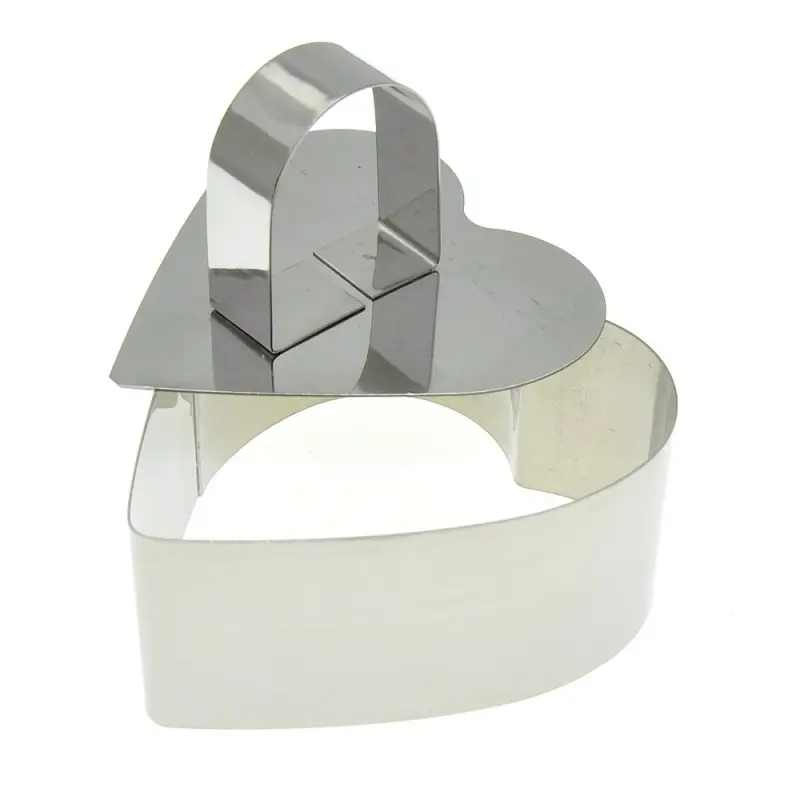 Кулинарная форма Кулинарная форма "Сердце" с крышкой-прессом