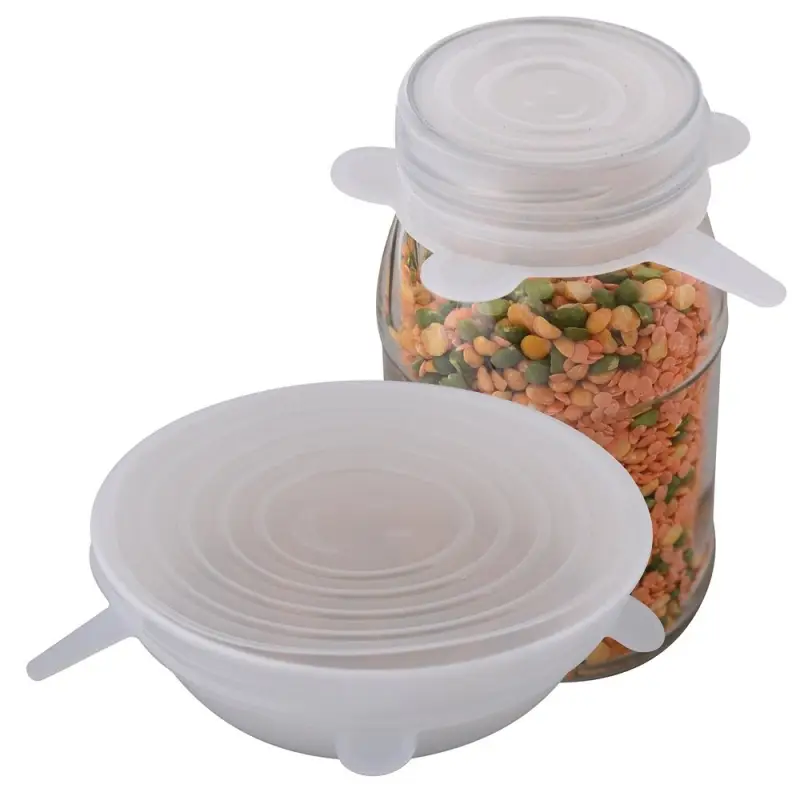 Крышки силиконовые 6 шт Крышки силиконовые 6 шт