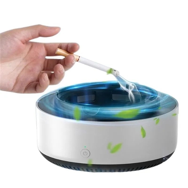 Бездымная пепельница ароматизатор с поглощением дыма (цвет в ассортименте) Бездымная пепельница ароматизатор с поглощением дыма (цвет в ассортименте)