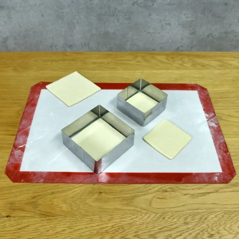 Форма для выпечки "Квадрат", набор 2 шт