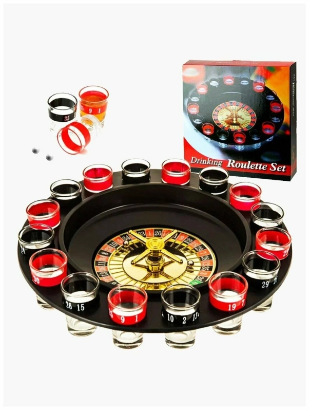 Настольная игра Пьяная рулетка Настольная игра Пьяная рулетка