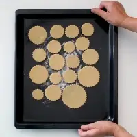 Форма для печенья, набор 6 шт, "Круг", диаметры 5,6,7,8,9,10 см