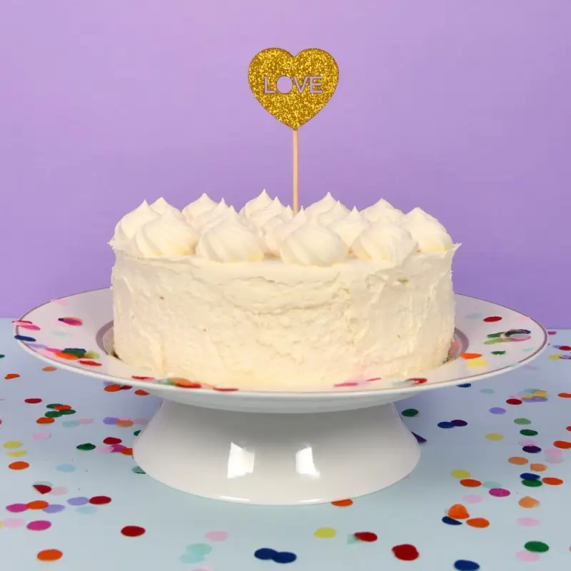 Топпер Любовь 6шт Топпер Любовь 6шт