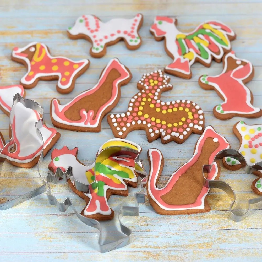 Форма для печенья, набор 3 шт, "Домашние питомцы"