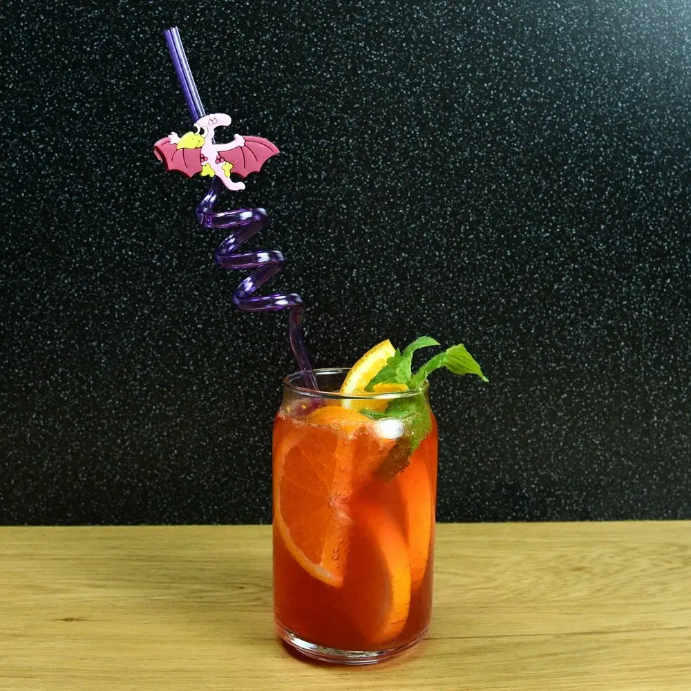 Трубочки для коктейлей Динозаврики набор 6 шт Трубочки для коктейлей Динозаврики набор 6 шт