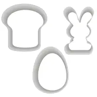 Форма для печенья, набор 3 шт, "Светлая Пасха" Форма для печенья, набор 3 шт, "Светлая Пасха"