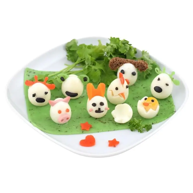 Трафарет для декорирования блюд Забава 3шт